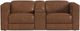 Flexsteel® Austin Chestnut Power Reclining Loveseat with Console and Power Headrest-1