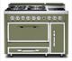 Viking® Tuscany 48" Cypress Green Dual Fuel Pro-Style Dual Fuel Natural Gas Range-0