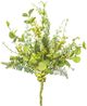 A & B Home Green Mixed Berry/Fern/Leaves Drop-0