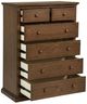 Coaster® Sumerlin Medium Brown Chest of Drawers-2