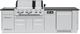 Broil King® Imperial™ QS 690iF Stainless Steel Liquid Propane Outdoor Kitchen Kit-0