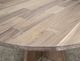 International Furniture Direct Natural Parota Two-Tone Round Dining Table-1