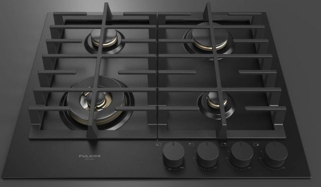 Fulgor Milano® Matteo 400 Series 30" Matte Black Gas Cooktop-1