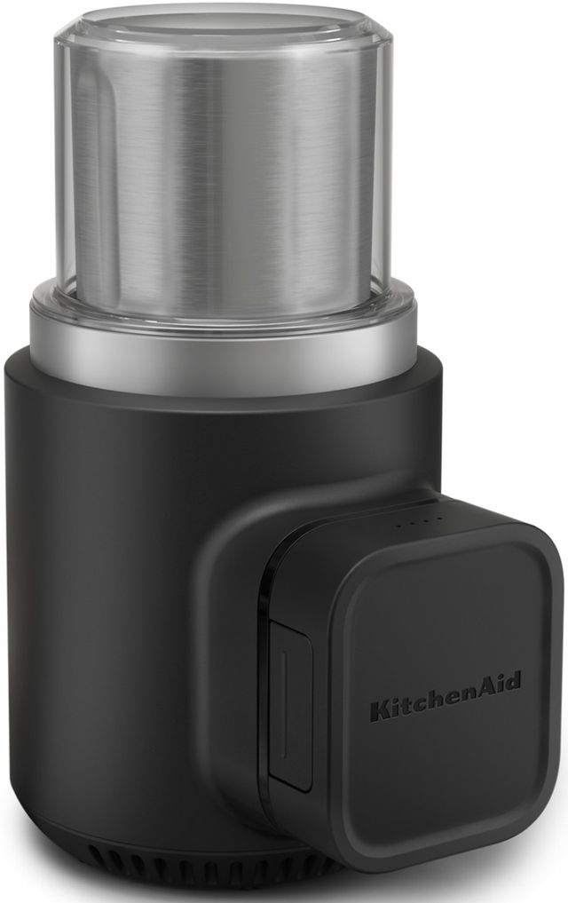 KitchenAid® Go™ Black Matte Cordless Coffee Grinder-3