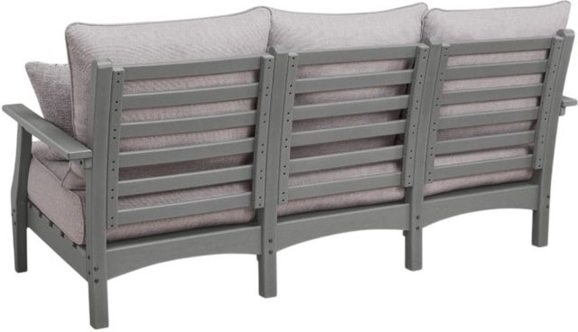Signature Design by Ashley® Lone View Bay Beige/Gray Plastic Outdoor Sofa-2