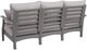 Signature Design by Ashley® Lone View Bay Beige/Gray Plastic Outdoor Sofa-2