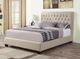 Coaster® Chloe Oatmeal Upholstered King Headboard-2