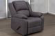 Titus Furniture Grey Swivel Rocker Recliner Chair-0