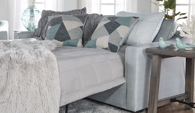 Hughes Furniture® 13400 Joffrey Dove Cuddle Sleeper Sofa-3