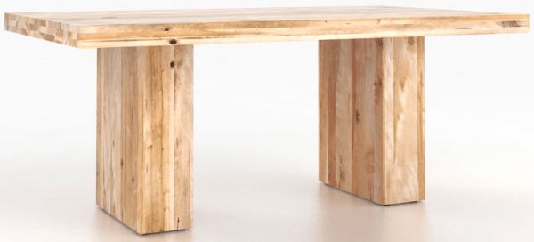 Canadel Customizable Loft 72" Natural Washed Rectangular Dining Table-1