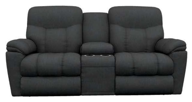 La-Z-Boy® Morrison Indigo Manual Reclining Loveseat with Console-1