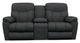 La-Z-Boy® Morrison Indigo Manual Reclining Loveseat with Console-1