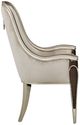 Michael Amini® Villa Cherie Chardonnay/Hazelnut Arm Chair -3