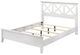Bernards Nova II White King Panel Bed-2
