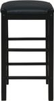 Linon Lance 2-Piece Black Counter Stool Set-4