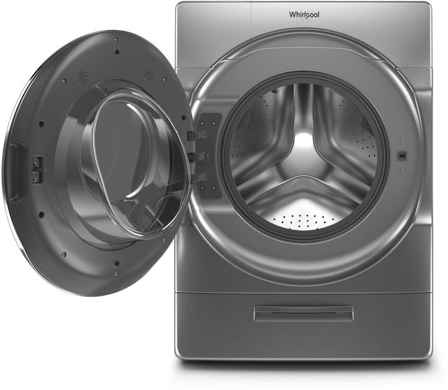 Whirlpool® 5.0 Cu. Ft. Chrome Shadow Front Load Washer-2