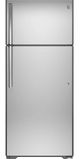 GE® 18.0 Cu. Ft. Stainless Steel Top Freezer Refrigerator-0