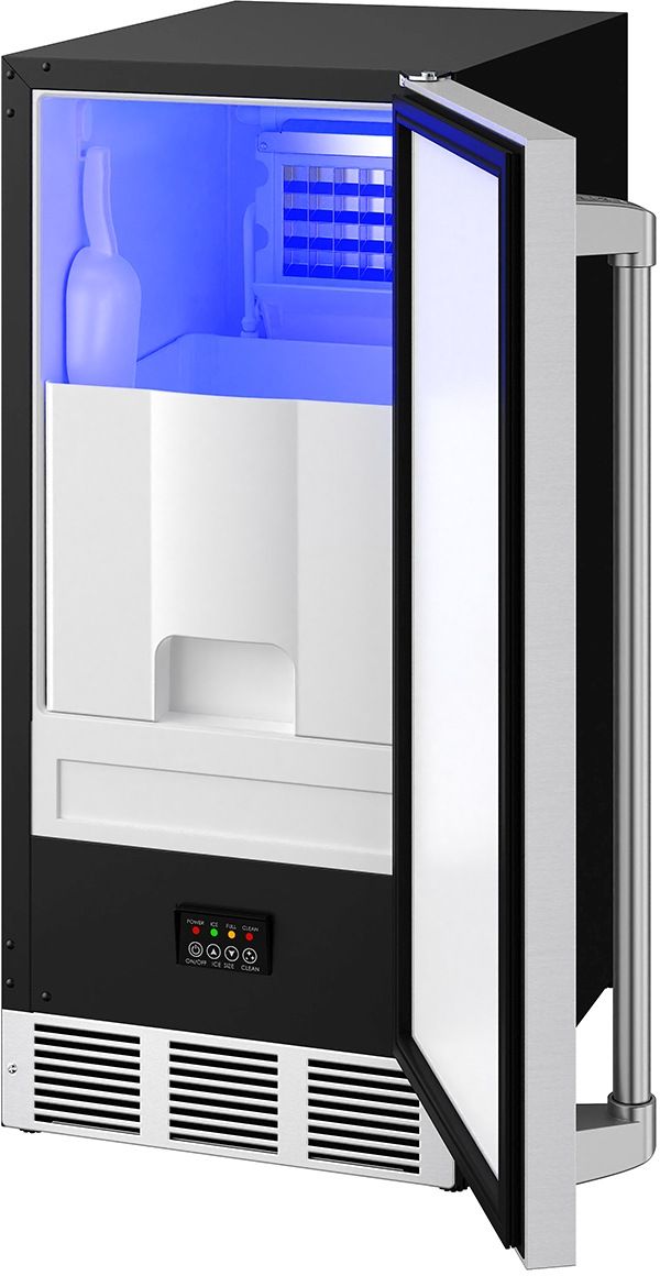 Thor Kitchen Gordon Ramsay Series 15" Stainless Steel Undercounter Ice Maker-4