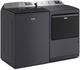 Maytag® Midnight Steel Top Load Washer & Electric Dryer Laundry Pair-4