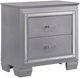 Crown Mark Lillian Gray Nightstand-0