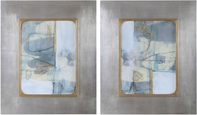Uttermost® Jennifer Goldberger 2-Piece Gilded Whimsy Framed Prints Set-0