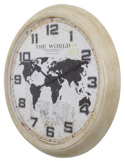 YHD World Black/White Wall Clock-1