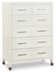Bassett® Furniture Tidewater Hampton White Tall Chest-0