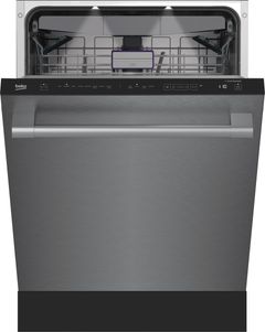 Beko 24" Fingerprint Free Stainless Steel Top Control Built In Dishwasher