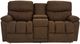 La-Z-Boy® Trouper Whiskey Manual Reclining Loveseat with Console-1