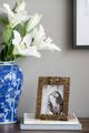 A & B Home Mettalic Gold Photo Frame with Bee Accent-4
