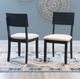 Linon Jordan 2-Piece Dark Charcoal Side Chair-1