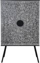 Moe's Home Collection Sunburst Black Wine Cabinet-2