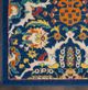 Nourison Home™ Allur Navy Multicolor 5'x7' Style 2 Area Rug-2