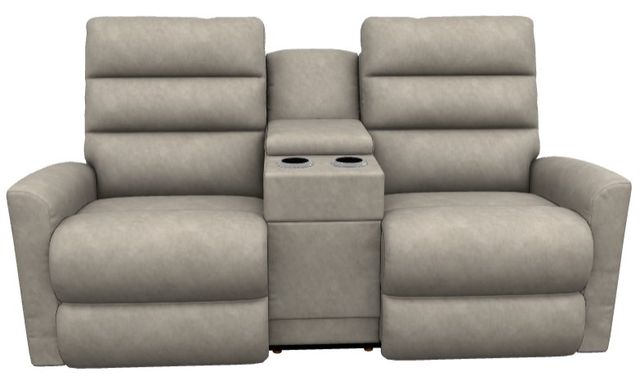 La-Z-Boy® Liam Pebble Power Wall Reclining Loveseat with Console and Headrest-1