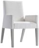 Bernhardt Stratum Mist/White Upholstered Arm Chair-0