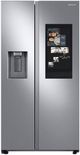 Samsung 21.5 Cu. Ft. Stainless Steel Counter Depth Side by Side Refrigerator-0