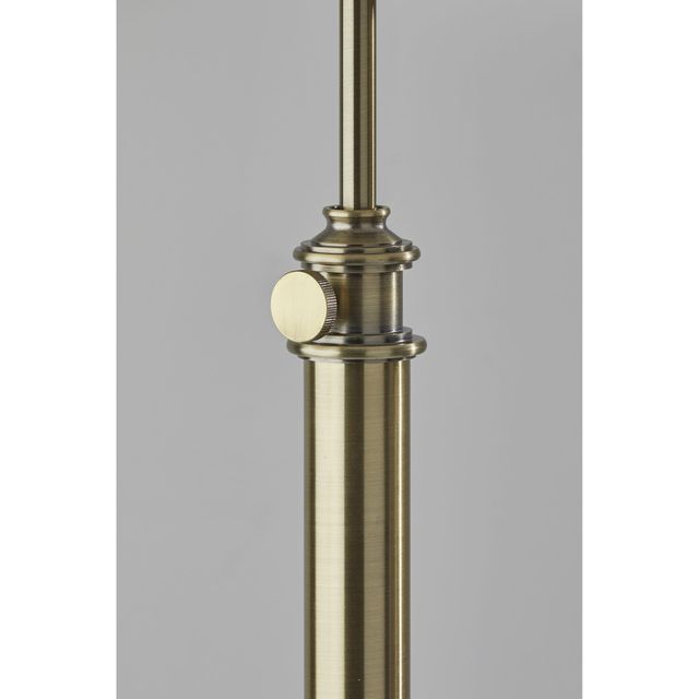 Adesso® Barton Antique Brass Floor Lamp-2