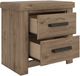 Signature Design by Ashley® Oliandon Light Brown 2-Drawer Nightstand-4