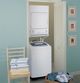 GE® Spacemaker® 3.6 Cu. Ft. White Electric Dryer-3