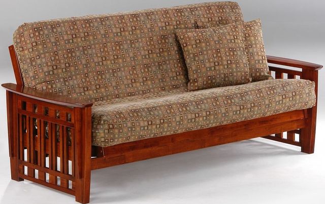 Night & Day Furniture™ Twilight Cherry Queen Nesting Futon-0