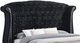 Coaster® Barzini Black California King Headboard Wings-0