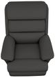 La-Z-Boy® Astor Charcoal Power Rocking Recliner with Headrest-4