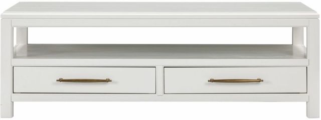 aspenhome® Alexander White Cocktail Table-1