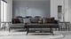 Emerald Home Chandler Espresso Brown Cocktail Table with Steel Gray Base-1