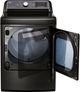 LG 7.3 Cu. Ft. Black Stainless Steel Front Load Gas Dryer-2
