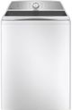 GE Profile® White Top Load Washer & Gas Dryer Laundry Pair-1