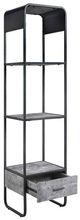 ACME Furniture Raziela Black/Concrete Gray Side Pier-2