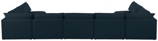 Meridian Furniture Mackenzie 7-Piece Navy Modular Sectional Set-3