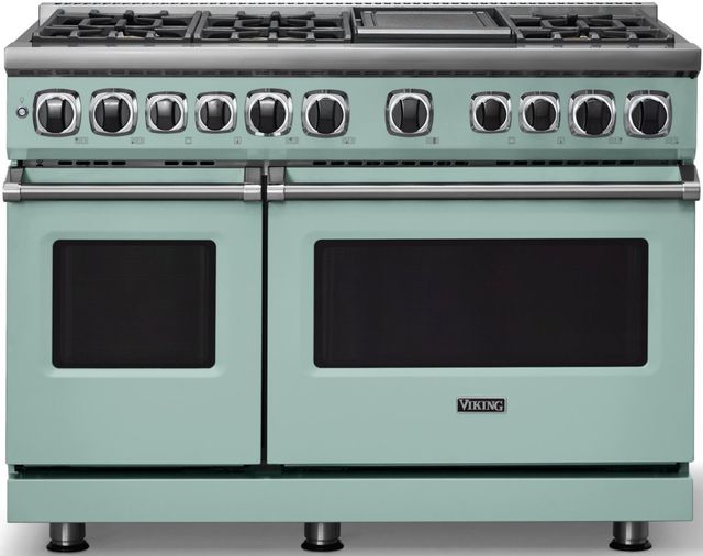 Viking® 7 Series 48" Splash Pro Style Dual Fuel Range-2