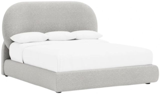 Bernhardt Monolith Puma 88" King Upholstered Panel Bed-0